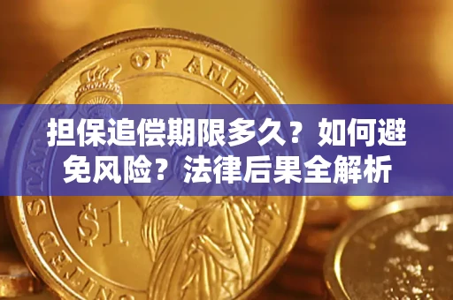 武汉担保追偿期限多久？如何避免风险？法律后果全解析