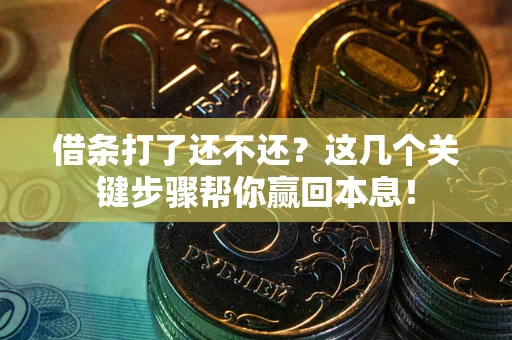 武汉借条打了还不还？这几个关键步骤帮你赢回本息！