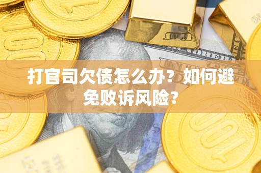 武汉打官司欠债怎么办？如何避免败诉风险？