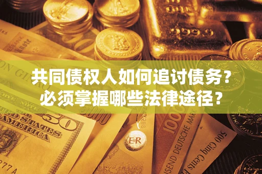 武汉共同债权人如何追讨债务？必须掌握哪些法律途径？