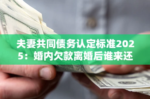 武汉夫妻共同债务认定标准2025：婚内欠款离婚后谁来还？
