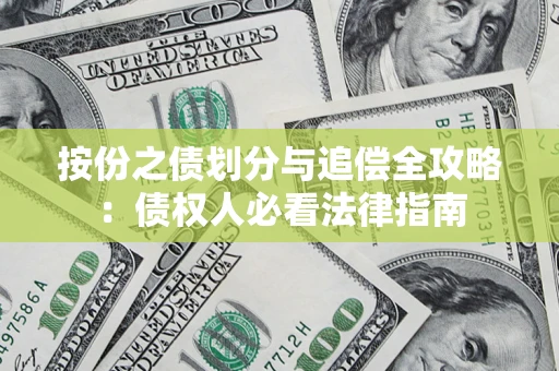 武汉按份之债划分与追偿全攻略：债权人必看法律指南
