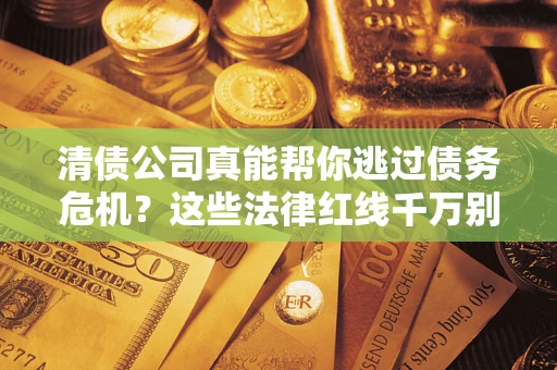 武汉清债公司真能帮你逃过债务危机？这些法律红线千万别踩