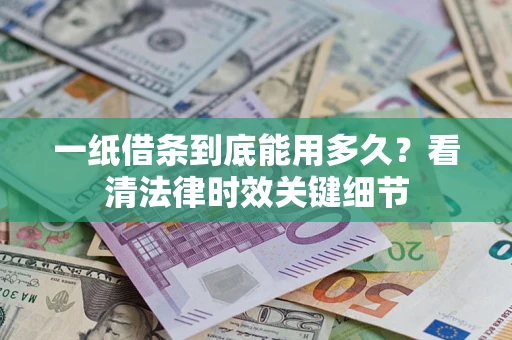 武汉一纸借条到底能用多久？看清法律时效关键细节