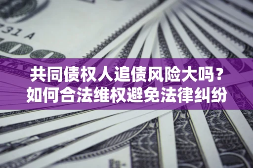 武汉共同债权人追债风险大吗？如何合法维权避免法律纠纷？